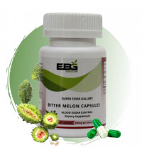 Bitter Melon Capsules | 100% Pure Karela Powder | Dietary Supplement | Blood Sugar Control